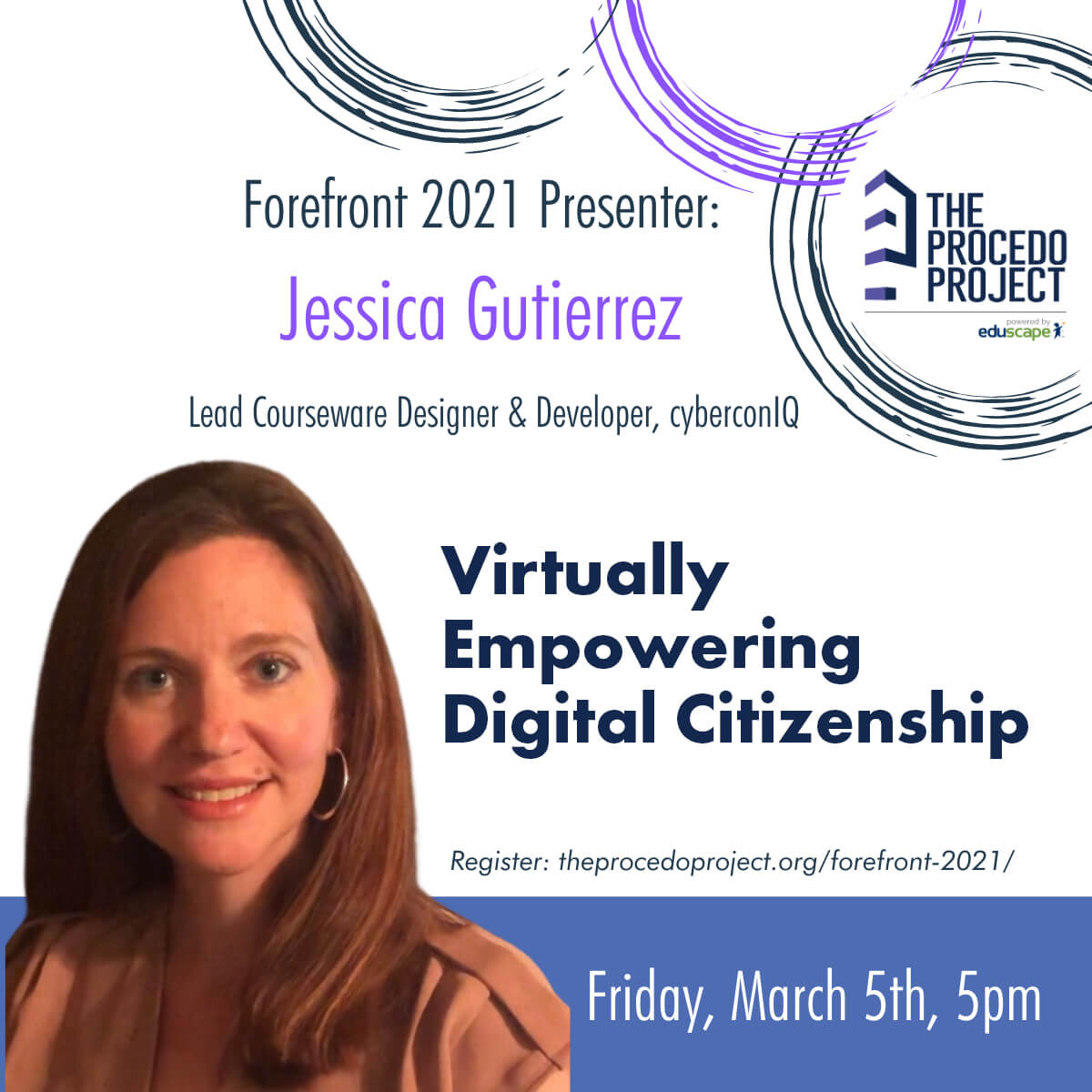 cyberconIQ - Jessica Gutierrez - Forefront 2021 Speaker