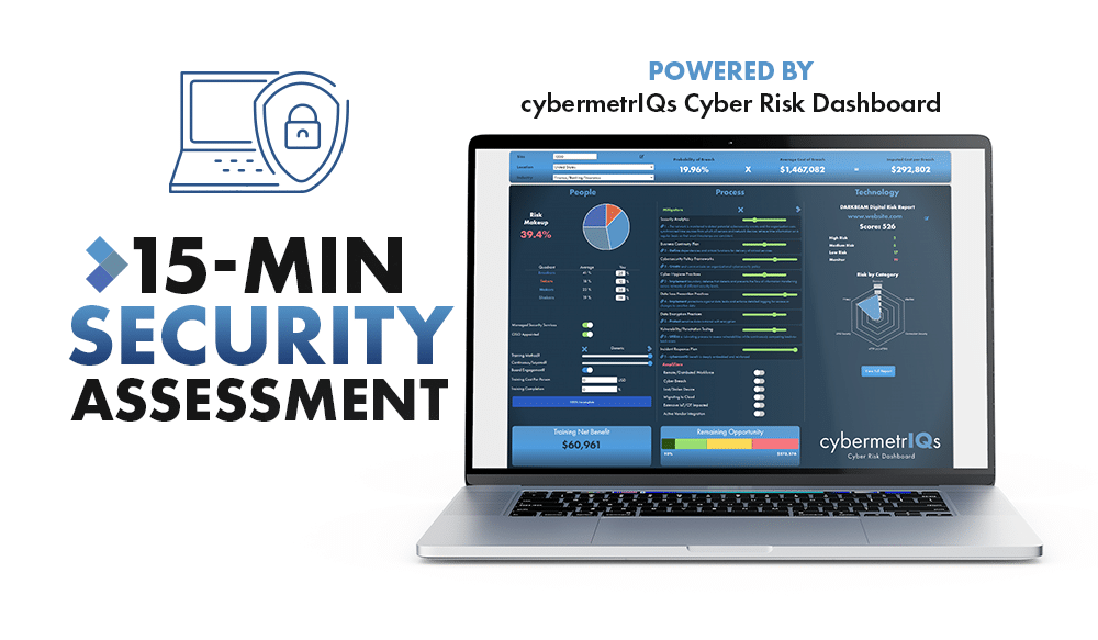 15min Security Assessment - Powered by CybermetrIQs new