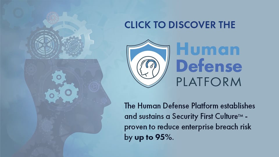 cyberconIQ Human Defense Platform - Security First Culture